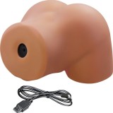 Ilana Realistischer weiblicher Po-Vibrator und Sauger mit Ton 6,8 Kg von Crazy Bull | Fesselliebe.de