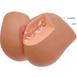 Ilana Realistischer weiblicher Po-Vibrator und Sauger mit Ton 6,8 Kg von Crazy Bull | Fesselliebe.de