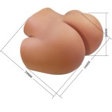 Ilana Realistischer weiblicher Po-Vibrator und Sauger mit Ton 6,8 Kg von Crazy Bull | Fesselliebe.de