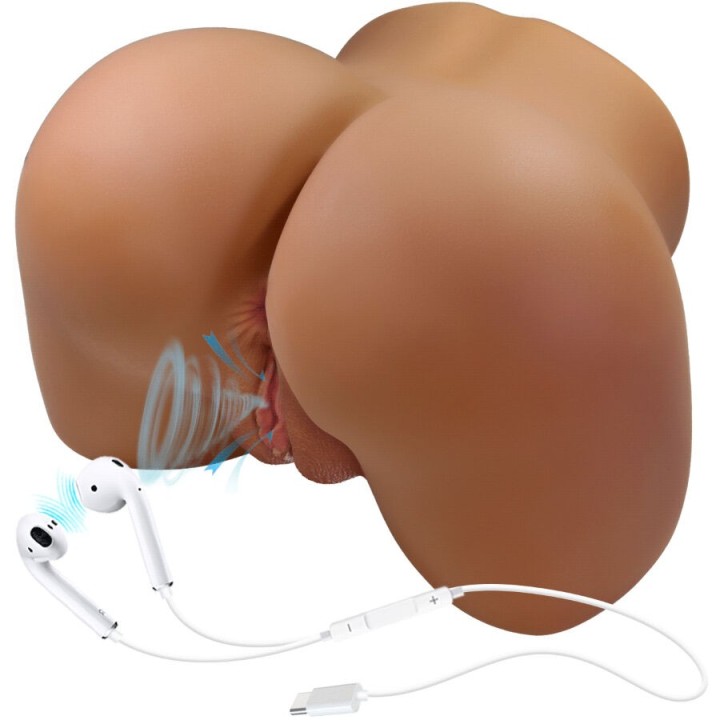 Wendy Realistischer weiblicher Po-Vibrator und Sauger mit Ton 11 Kg von Crazy Bull | Fesselliebe.de