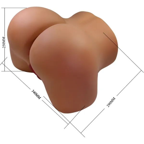 Wendy Realistischer weiblicher Po-Vibrator und Sauger mit Ton 11 Kg von Crazy Bull | Fesselliebe.de