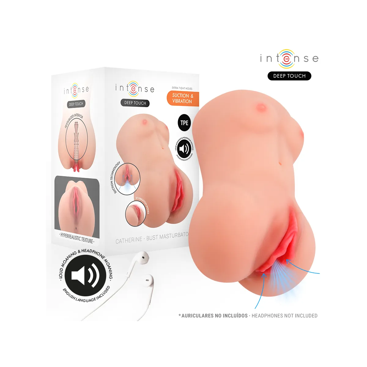 Catherine Vibrator & Saugmasturbator mit Stimme von Intense Deep Touch | Fesselliebe.de