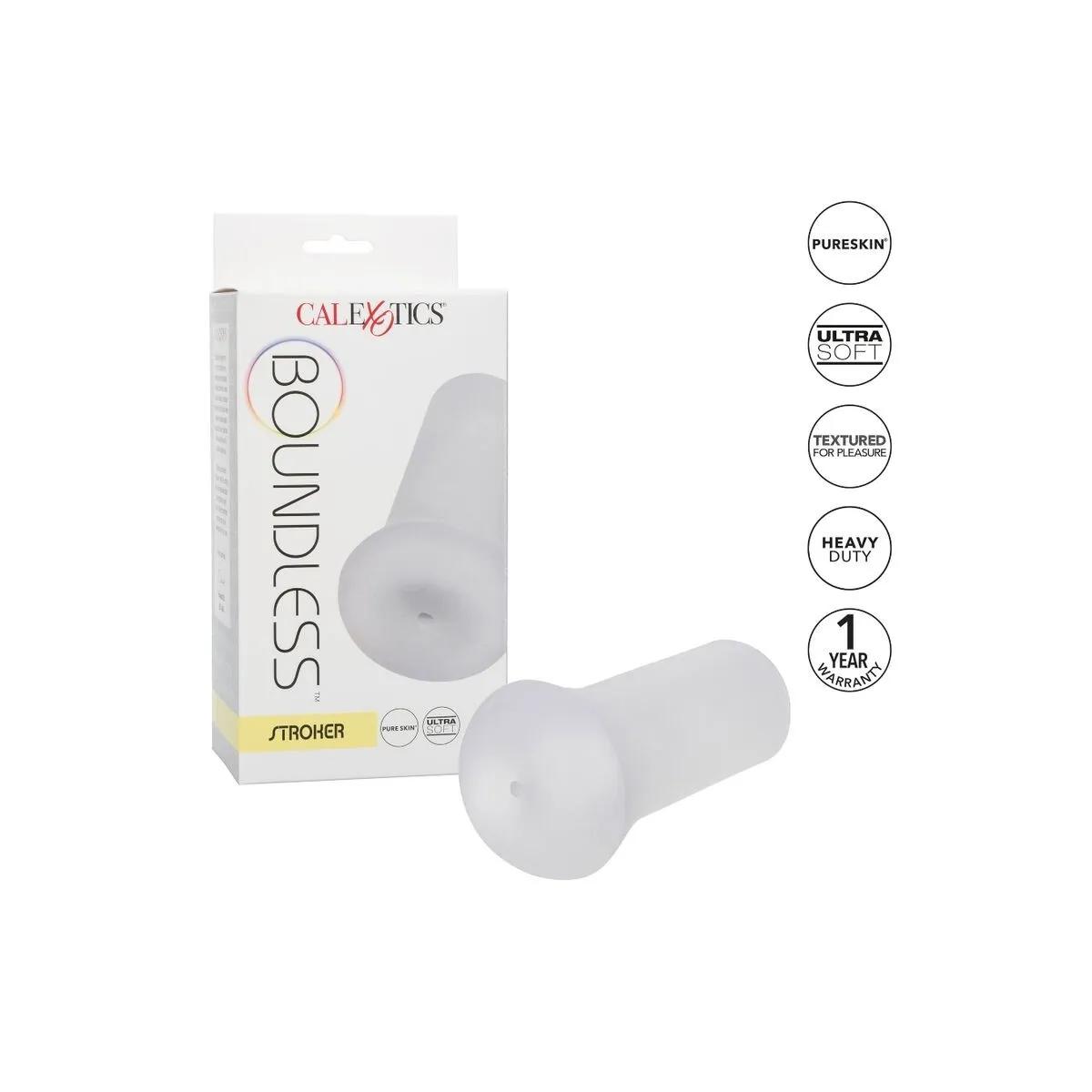 Boundless Stroker Transparent von Calexotics | Fesselliebe.de