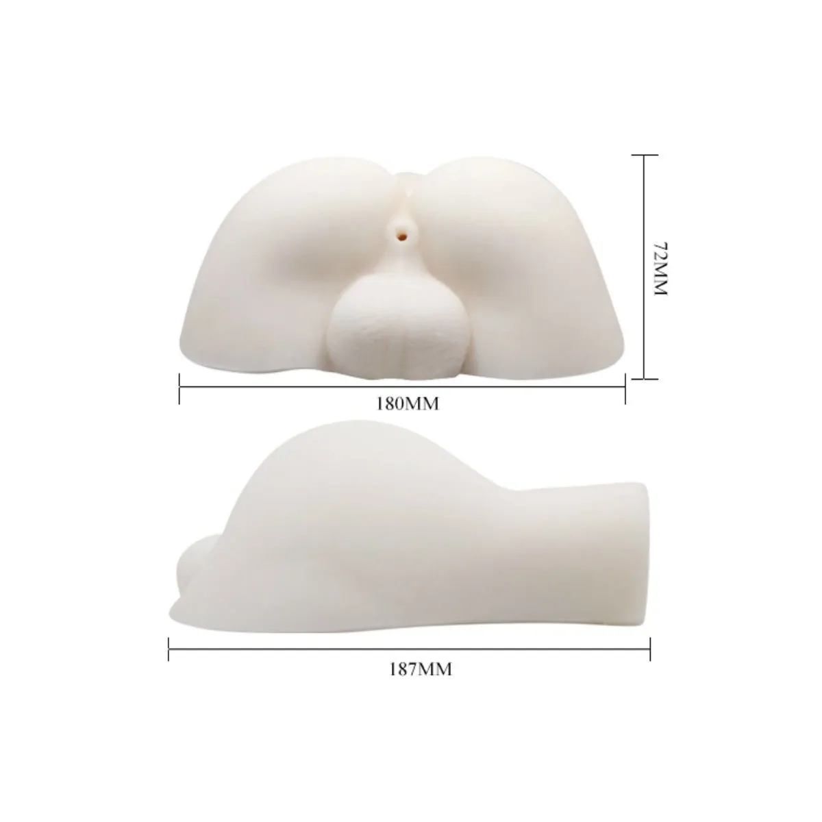 Grösserer Mann Rücken mit Vibration von Baile For Him | Fesselliebe.de