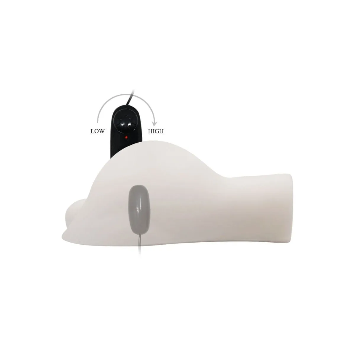 Grösserer Mann Rücken mit Vibration von Baile For Him | Fesselliebe.de