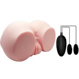 Realistische Vagina und Anus mit Vibration von Crazy Bull | Fesselliebe.de