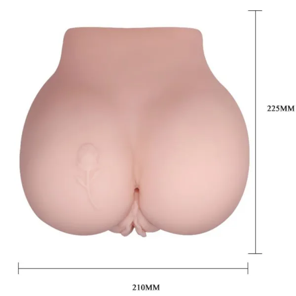 Vagina und Anus mit Realistischem Tattoo mit Vibration von Crazy Bull | Fesselliebe.de