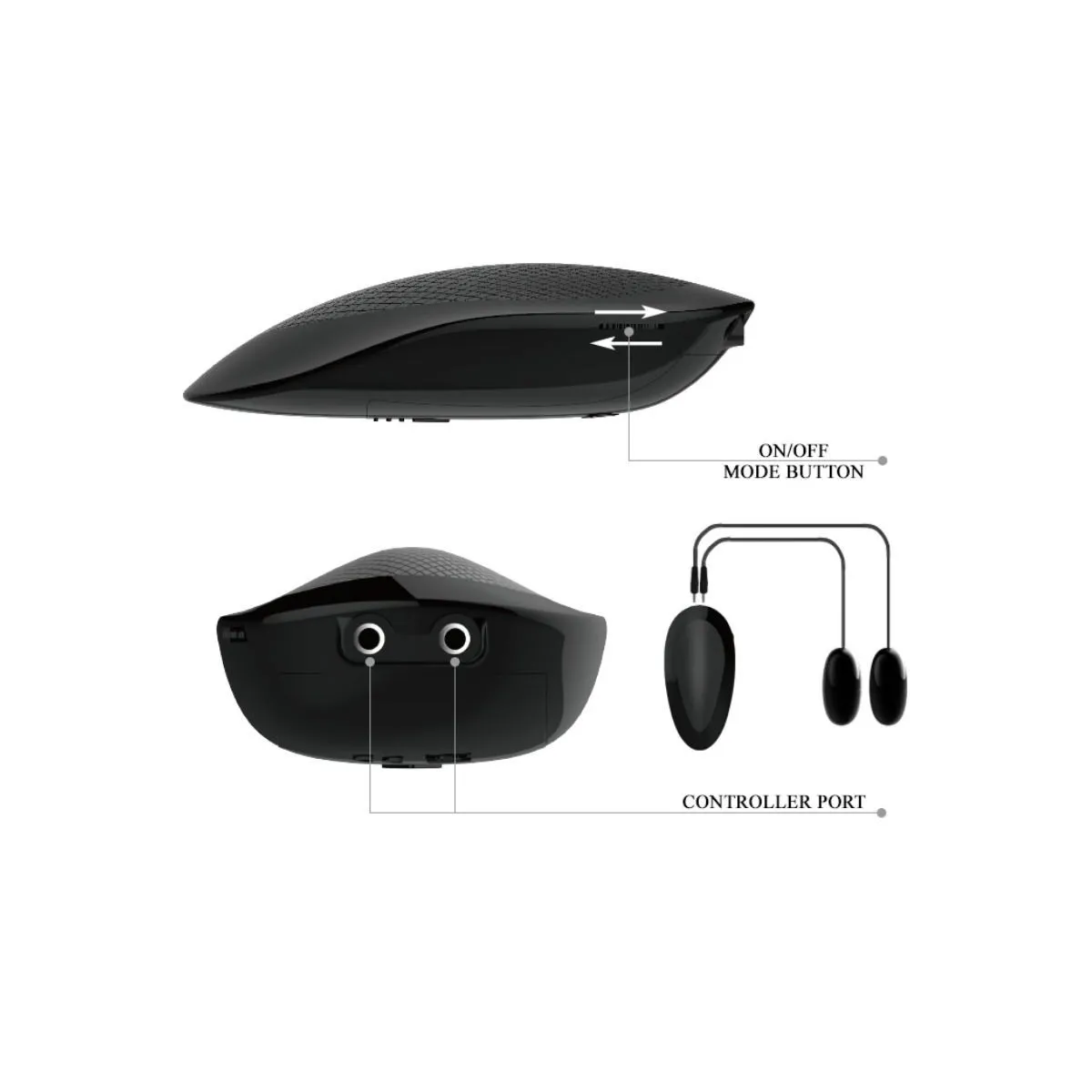 Hintern mit Realistischer Vagina und Anus und Vibration von Crazy Bull | Fesselliebe.de