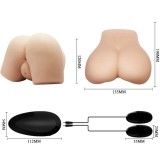 Realistische Vagina und Anus mit Vibrationsposition 4 von Crazy Bull | Fesselliebe.de