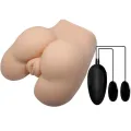 Realistische Vagina und Anus mit Vibrationsposition 5 von Crazy Bull