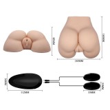 Realistische Vagina und Anus mit Vibrationsposition 5 von Crazy Bull | Fesselliebe.de