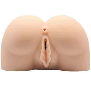 Realistische Vagina und Anus mit Vibrationsposition 8 von Crazy Bull