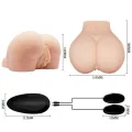 Realistische Vagina und Anus mit Vibrationsposition 8 von Crazy Bull