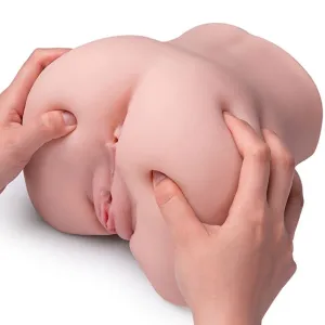 Olga Vibrierender Realistischer Vagina- und Anus-Masturbator mit Mehreren Positionen von Xise