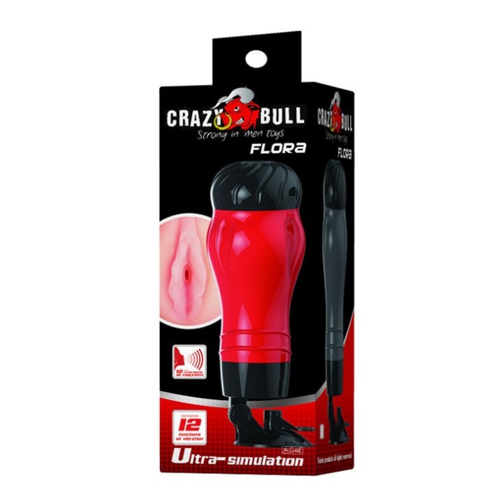 Flora Vagina mit Sprachmasturbatorbasis von Crazy Bull | Fesselliebe.de
