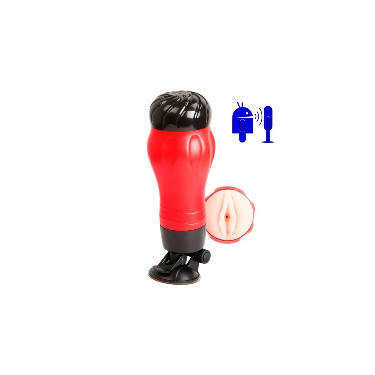 Flora Vagina mit Sprachmasturbatorbasis von Crazy Bull | Fesselliebe.de