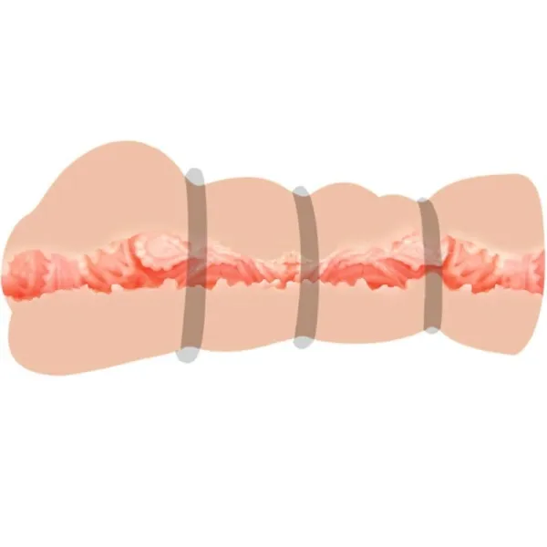 Vagina Masturbator mit Ringen von Crazy Bull | Fesselliebe.de