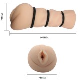 Vagina Masturbator mit Ringen von Crazy Bull | Fesselliebe.de