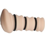 Masturbator mit Ringen Vagina Modell 2 von Crazy Bull | Fesselliebe.de