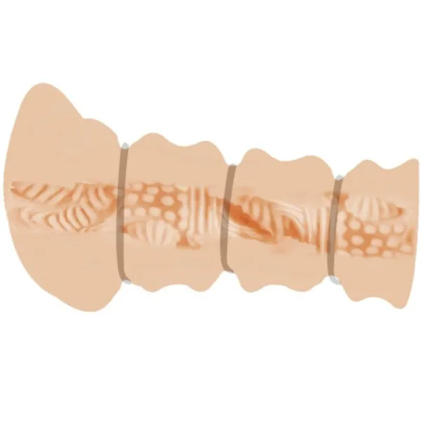 Masturbator mit Ringen Vagina Modell 2 von Crazy Bull | Fesselliebe.de