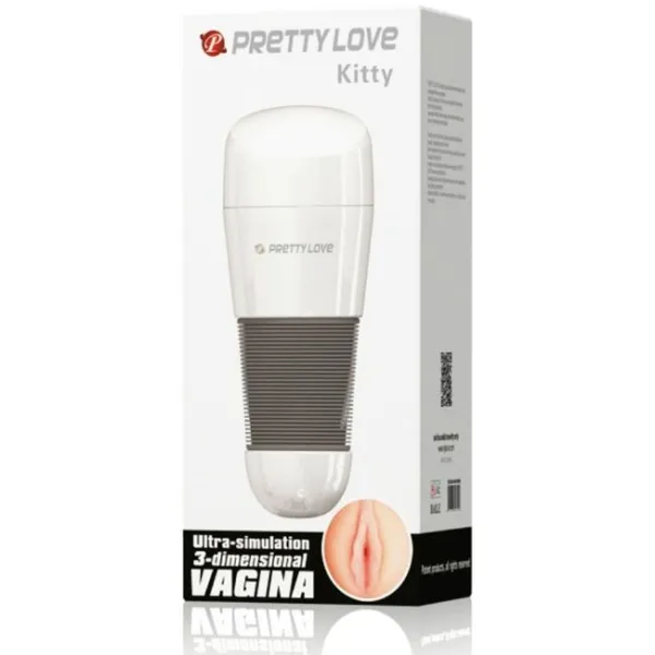 Kitty Weisser Vagina-Masturbator von Pretty Love Male | Fesselliebe.de