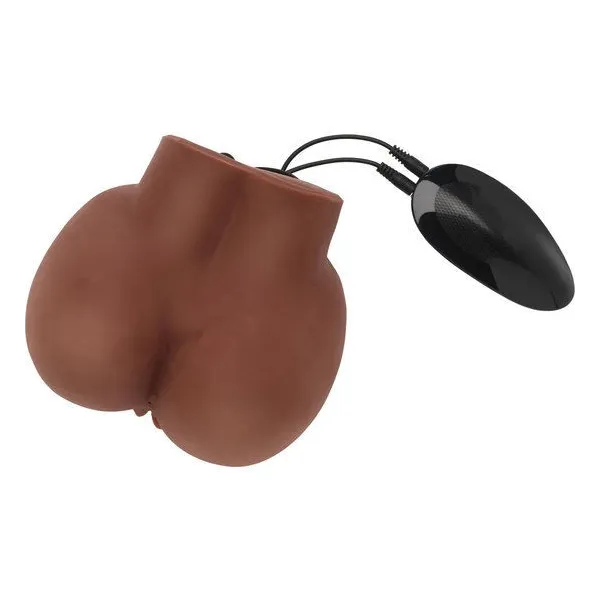 Bal Ass Realistischer Masturbator mit Braunem Vibrator von Act | Fesselliebe.de
