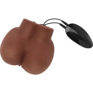 Bal Ass Realistischer Masturbator mit Braunem Vibrator von Act