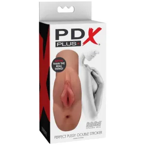 Perfect Pussy Double Stroker Vagina und ano Masturbator von Pdx Plus+