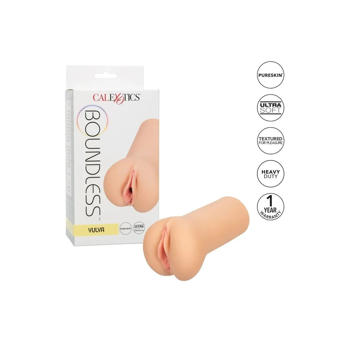 Boundless Vulva Stroker Helle Haut von Calexotics | Fesselliebe.de