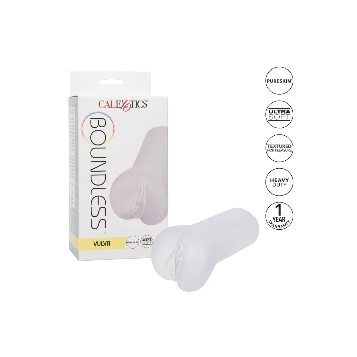 Boundless Vulva Stroker Transparent von Calexotics | Fesselliebe.de