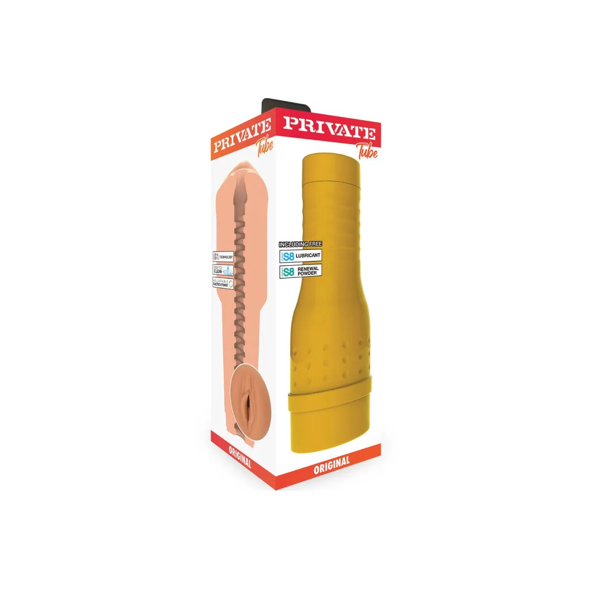 Original Tube natürlicher Masturbator von Private | Fesselliebe.de