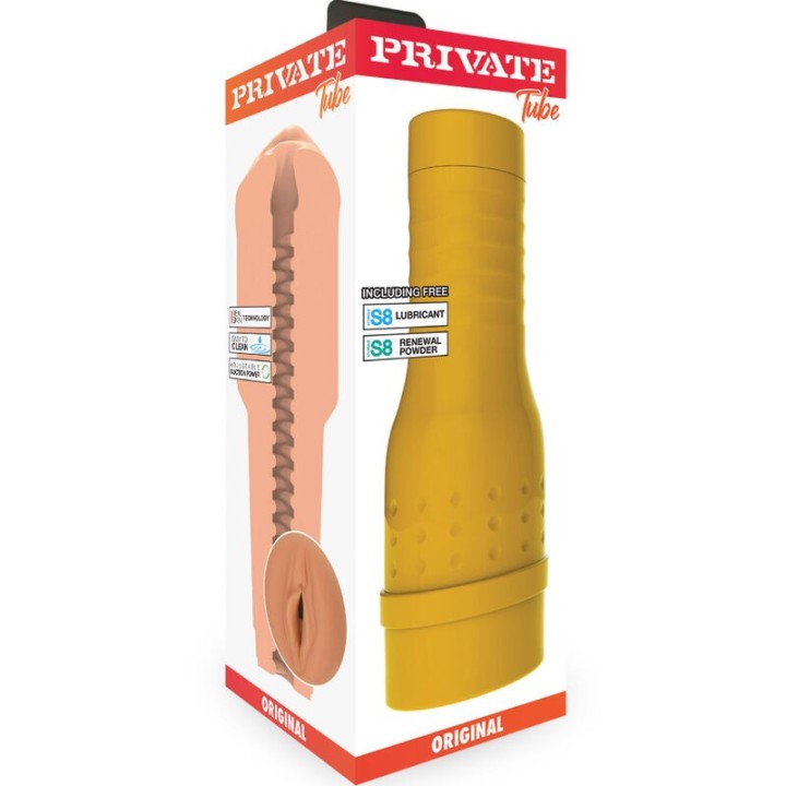 Original Tube natürlicher Masturbator von Private | Fesselliebe.de