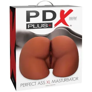 Perfect Ass XL Doppelter Eingangs-Braun-Masturbator von Pdx Plus+