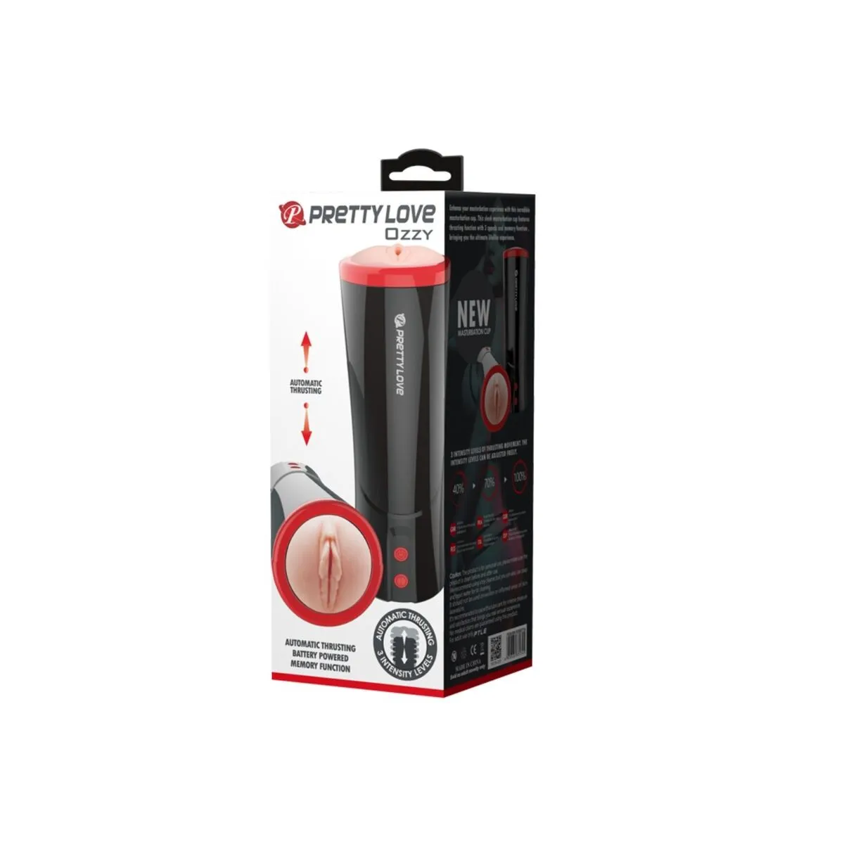 Ozzy Multifunktions-Masturbator von Pretty Love Male | Fesselliebe.de