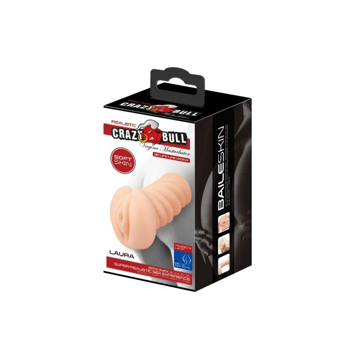 Tragbarer Vagina-Masturbator von Crazy Bull | Fesselliebe.de