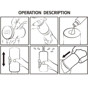 Hedy Weisser Vagina-Masturbator von Pretty Love Male