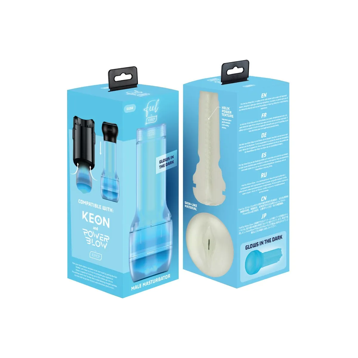 Fühlen Sie einen Im Dunkeln Leuchtenden Stroker von Kiiroo | Fesselliebe.de