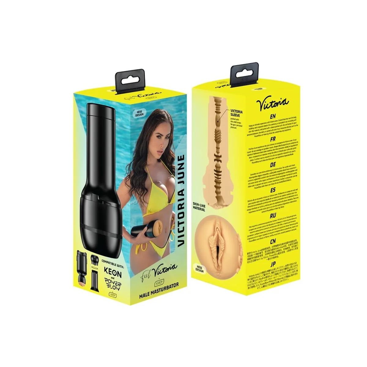 Feel Victoria June Masturbator von Kiiroo | Fesselliebe.de