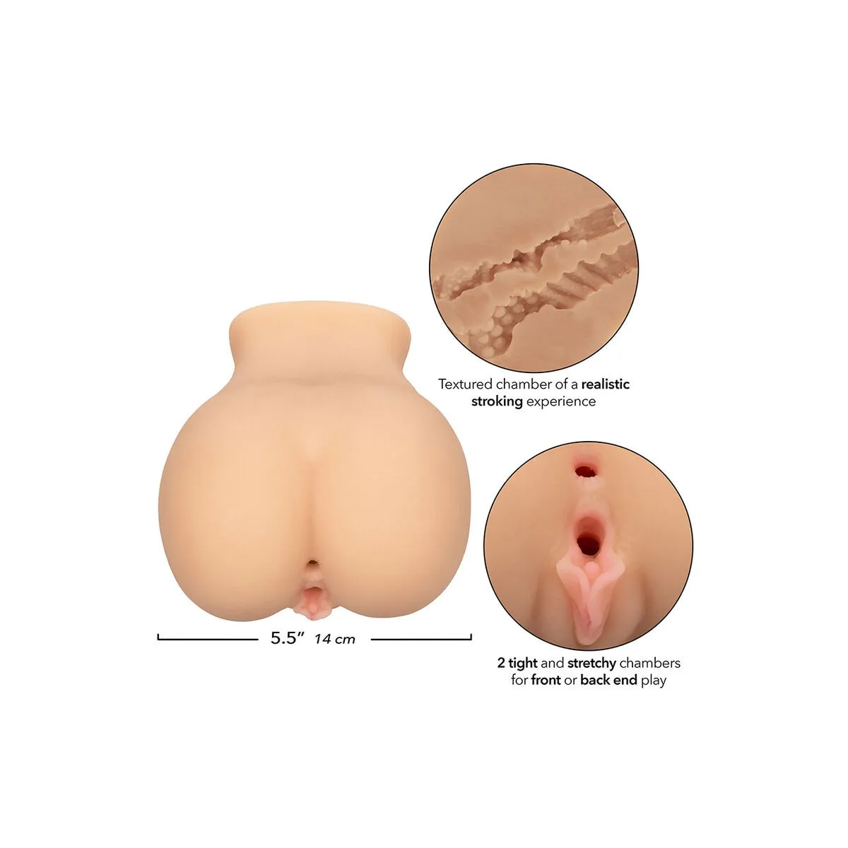 The Farmers Daughter Doppelt Realistischer Masturbator, Fleisch von Calexotics | Fesselliebe.de