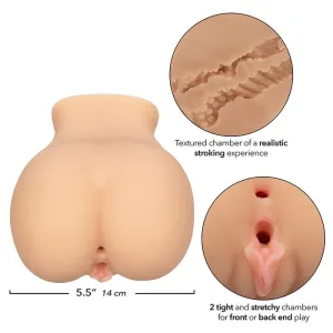 The Farmers Daughter Doppelt Realistischer Masturbator, Fleisch von Calexotics