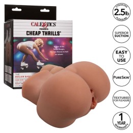 The Roller Babe Doppelt Realistischer Masturbator, Fleisch von Calexotics | Fesselliebe.de