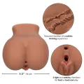 The Roller Babe Doppelt Realistischer Masturbator, Fleisch von Calexotics