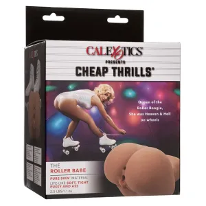 The Roller Babe Doppelt Realistischer Masturbator, Fleisch von Calexotics