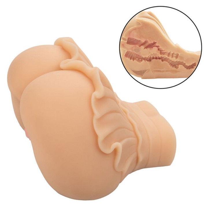 The Peep Show Girl Doppelt Realistischer Masturbator, Fleisch von Calexotics | Fesselliebe.de