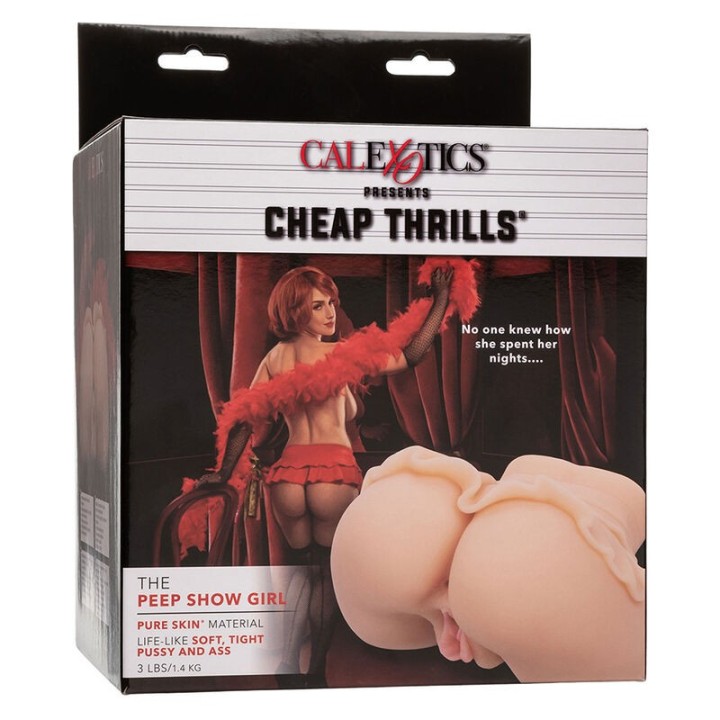 The Peep Show Girl Doppelt Realistischer Masturbator, Fleisch von Calexotics | Fesselliebe.de