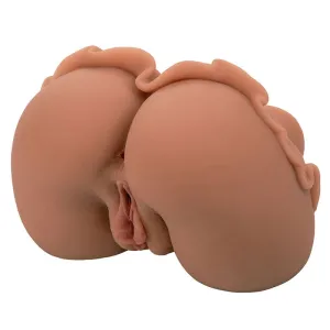 The Homecoming Queen Doppelt Realistischer Masturbator Karamell von Calexotics