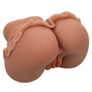 The Homecoming Queen Doppelt Realistischer Masturbator Karamell von Calexotics