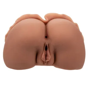 The Homecoming Queen Doppelt Realistischer Masturbator Karamell von Calexotics