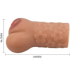 Scarlet Vagina und Anus Design mit Blumenfleisch von Crazy Bull