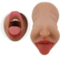 Sarah Doppelmasturbator Mund & Vagina Fleisch von Crazy Bull